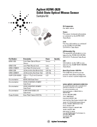 Datasheet HDNS-2200 manufacturer Agilent
